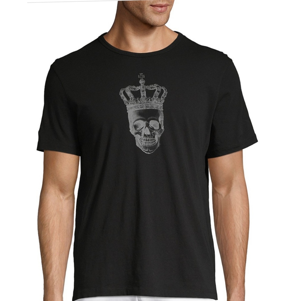 John Varvatos Skull and Crown Tee
